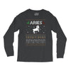 aries  christmas ugly sweater Long Sleeve Shirts