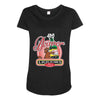 funny rude  beaver liquors, ideal gift or birthday present. Maternity Scoop Neck T-shirt