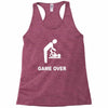 new dad to be gamer over Racerback Tank