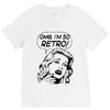 oh my god i am so retro V-Neck Tee