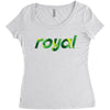 royal Women's Triblend Scoop T-shirt