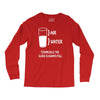technically the glass is always full Long Sleeve Shirts