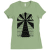 lightdarkwave Ladies Fitted T-Shirt