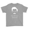 only women shave below the neck Youth Tee