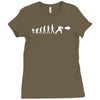 hadouken evolution funny Ladies Fitted T-Shirt