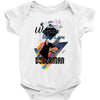 who loves doberman Baby Bodysuit