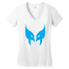 wolverine mask x men avengers marvel comics gift Women's V-Neck T-Shirt