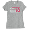 nye tyson '16 science rules Ladies Fitted T-Shirt