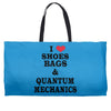 geek chick nr 1 Weekender Totes