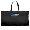 geek' (power on button) Weekender Totes
