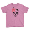 day of dead sugar skull Youth Tee