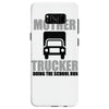 mother trucker doing the school run Samsung Galaxy S8