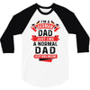 I'm a German Dad Just Like a Normal Dad Except More Awesome 3/4 Sleeve Shirt