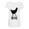 big cock Maternity Scoop Neck T-shirt