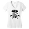 retro pirate Women's V-Neck T-Shirt