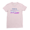 otter bullship Ladies Fitted T-Shirt
