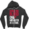 donating blood one mosquito funny Zipper Hoodie