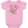 Don't Just Fly Soar Dumbo Baby Bodysuit
