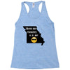 missouri eclipse   show me totality Racerback Tank