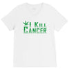 I Kill Cancer, I Kill Cancer T Shirt V-Neck Tee