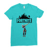 fortnite dab Ladies Fitted T-Shirt