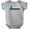 lone pine mall Baby Bodysuit