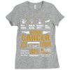 Born Cancer Multitasking Problem Solving Tees Ladies Fitted T-Shirt