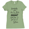 Silence (f94) Ladies Fitted T-Shirt