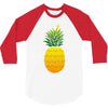 pineapple christmas tree 3/4 Sleeve Shirt