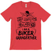You Cant Scare Me I am Biker Grandfather T-Shirt