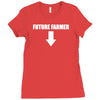 farmer future Ladies Fitted T-Shirt