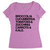 vegan Women's Triblend Scoop T-shirt