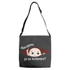 Disculpame Ya Es Noviembre? Adjustable Strap Totes