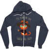 nightmare on kitty street Zipper Hoodie