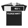 sarcastic comment loading please wait funny cool humour All Over Men's T-shirt