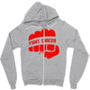 fight cancer Zipper Hoodie