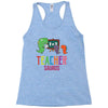 teacher saurus Racerback Tank