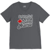 safety first drink with a nurse V-Neck Tee