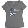 houston we have a problem Women's Triblend Scoop T-shirt