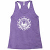 battlestar galactica distressed badge Racerback Tank