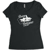 benny the jet Women's Triblend Scoop T-shirt
