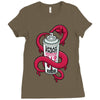 spray paint Ladies Fitted T-Shirt