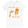 bill hicks Ladies Fitted T-Shirt