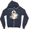 this is how i roll Zipper Hoodie