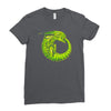 alien ouroboros Ladies Fitted T-Shirt