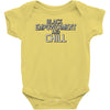 black empowerment and chill Baby Bodysuit
