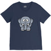 kids elephant V-Neck Tee