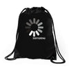 buffering  funny retro loading computer console fashion party Drawstring Bags