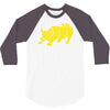 bull spain espana football animal tee all present sz new 3/4 Sleeve Shirt