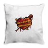 bloody love Throw Pillow